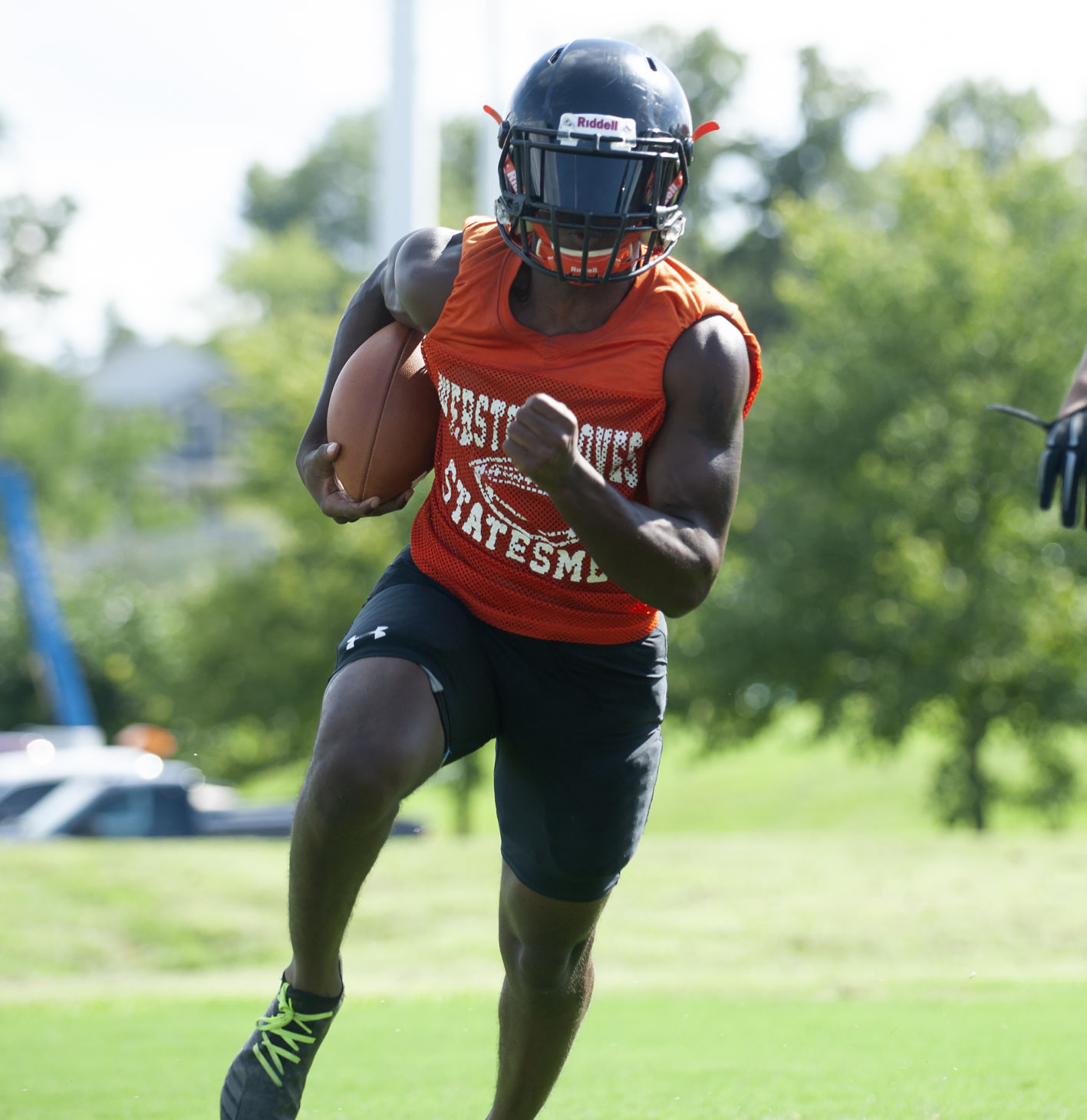 Webster Groves football practice